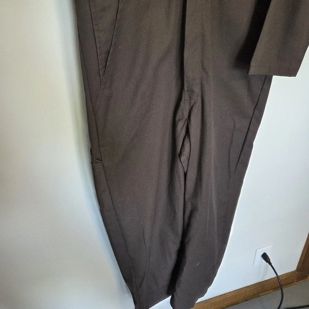 Aramark Wearguard Navy Blue Heavyweight Work Coveralls 42L Long Mens Lg Tall LT - Picture 3 of 6